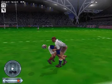 Rugby screen shot game playing